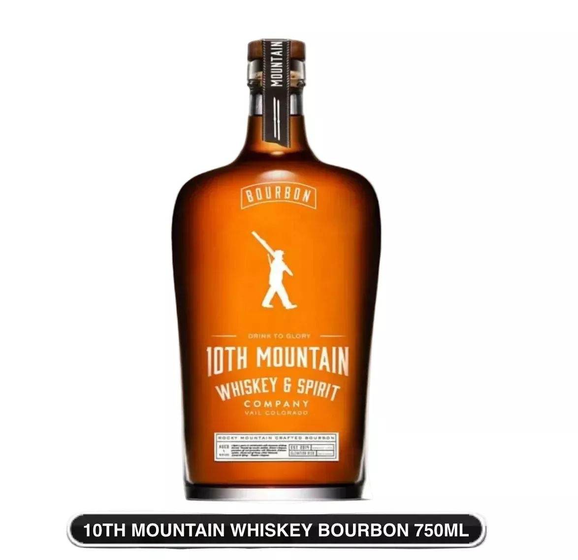 10th Mountain Bourbon Whiskey – 750ml