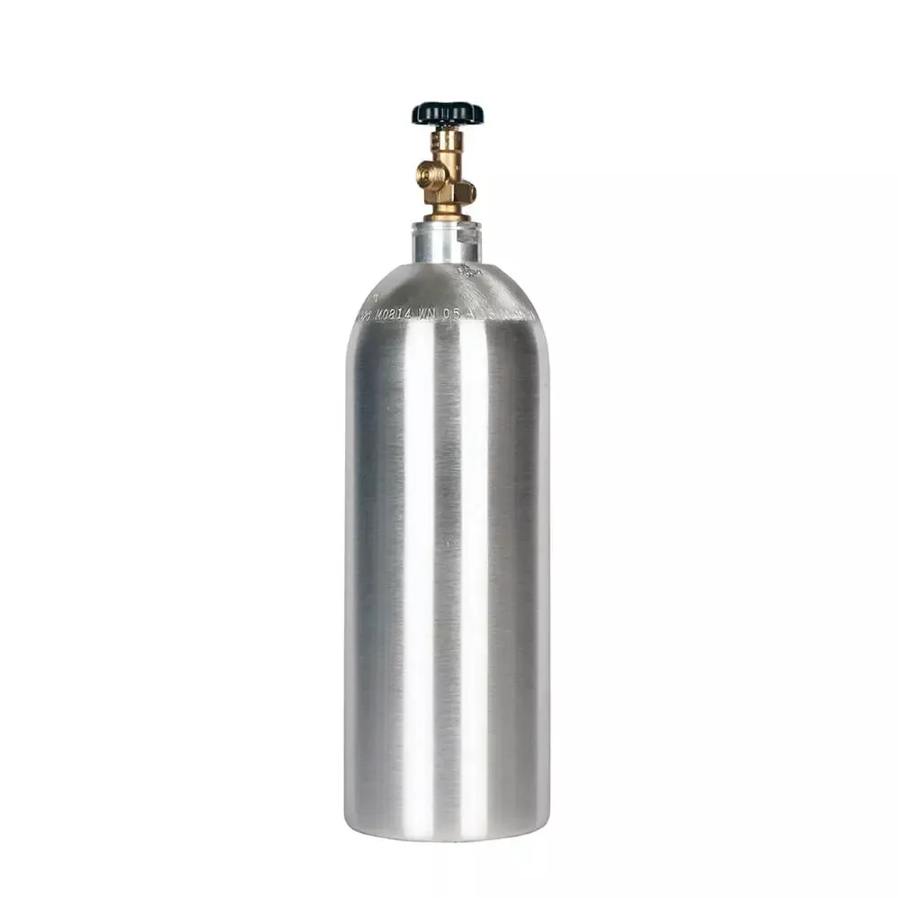 15 Cu. Ft. Nitrogen Air Tank - High Pressure Aluminum Gas Cylinder