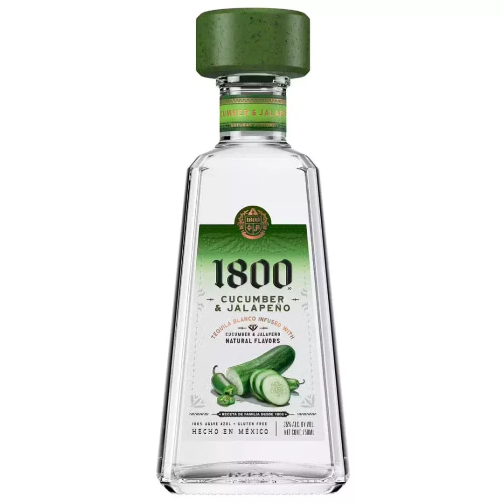 1800 Cucumber and Jalapeno Infused Blanco Tequila