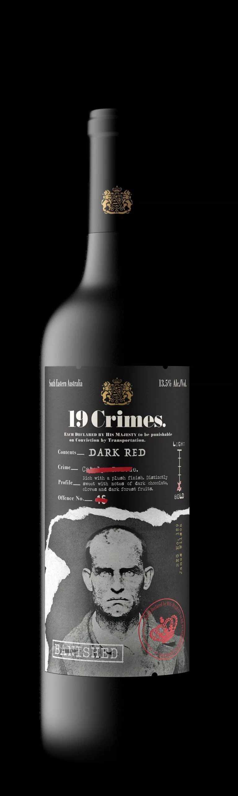 19 Crimes The Banished - 750ML