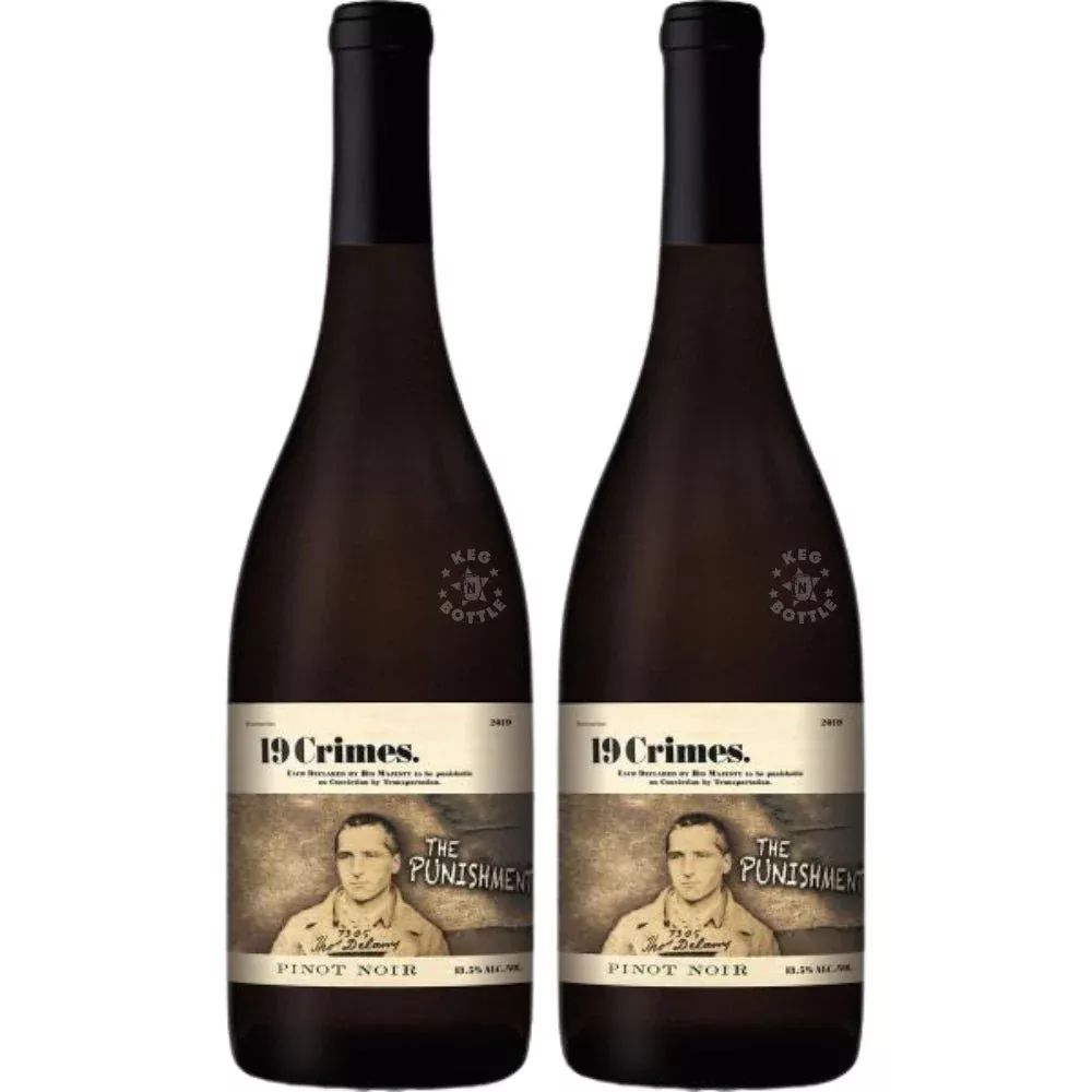 19 Crimes The Punishment Pinot Noir - Pack of 2 (2 x 750 ml)