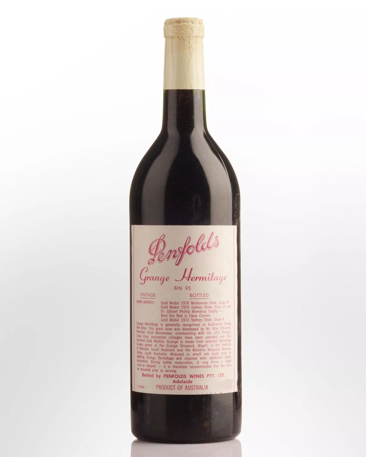 1979 Penfolds Grange Hermitage