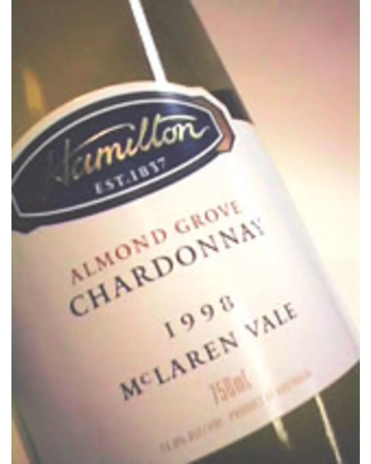 1998 Hamilton Almond Grove Chardonnay