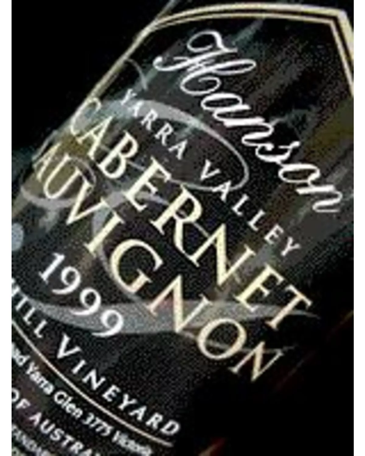 1999 Hanson Tarra's Block Vineyard Cabernet Sauvignon