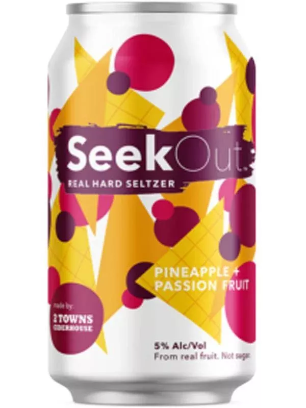 2 Towns Pineapple Passion Fruit Hard Seltzer