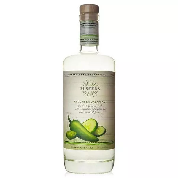 21 Seeds Cucumber Jalapeno Infused Blanco Tequila
