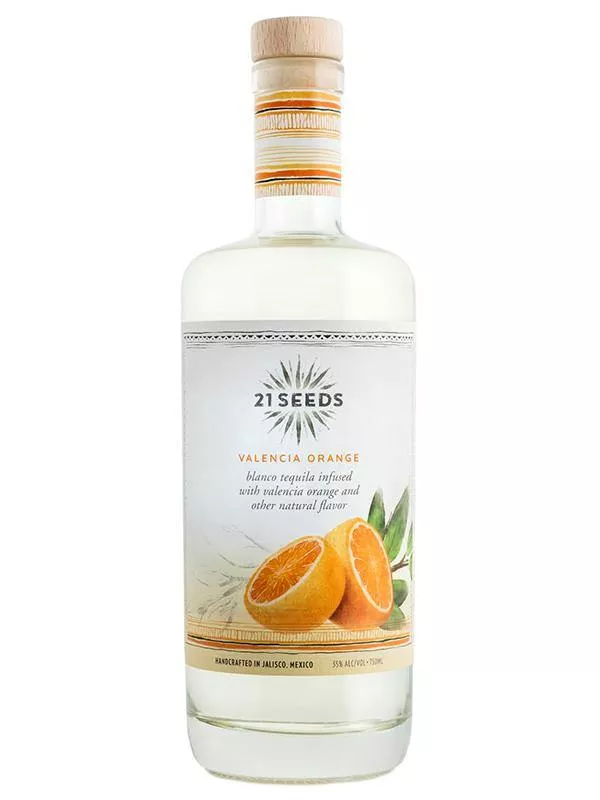 21 Seeds Valencia Orange Blanco Tequila