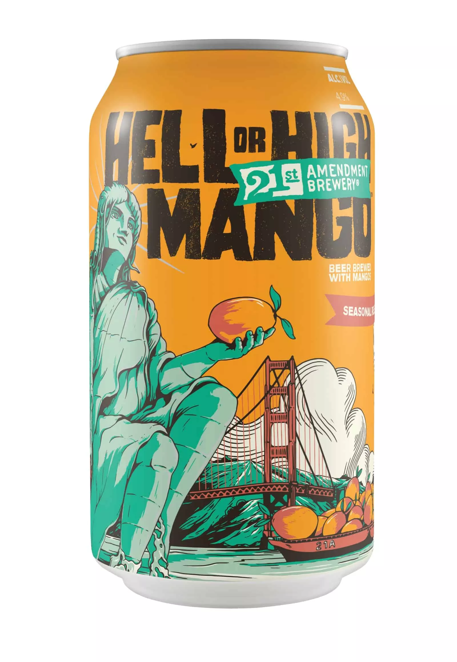 21st Amendment Hell or High Mango