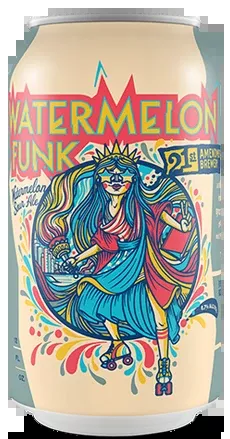 21st Amendment Watermelon Funk 6 pack cans