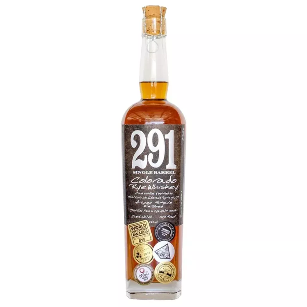 291 Colorado Rye Whiskey, Single Barrel