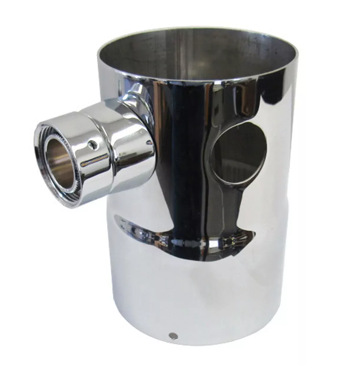 3" Chrome Beer Tower Extension from 1 to 2