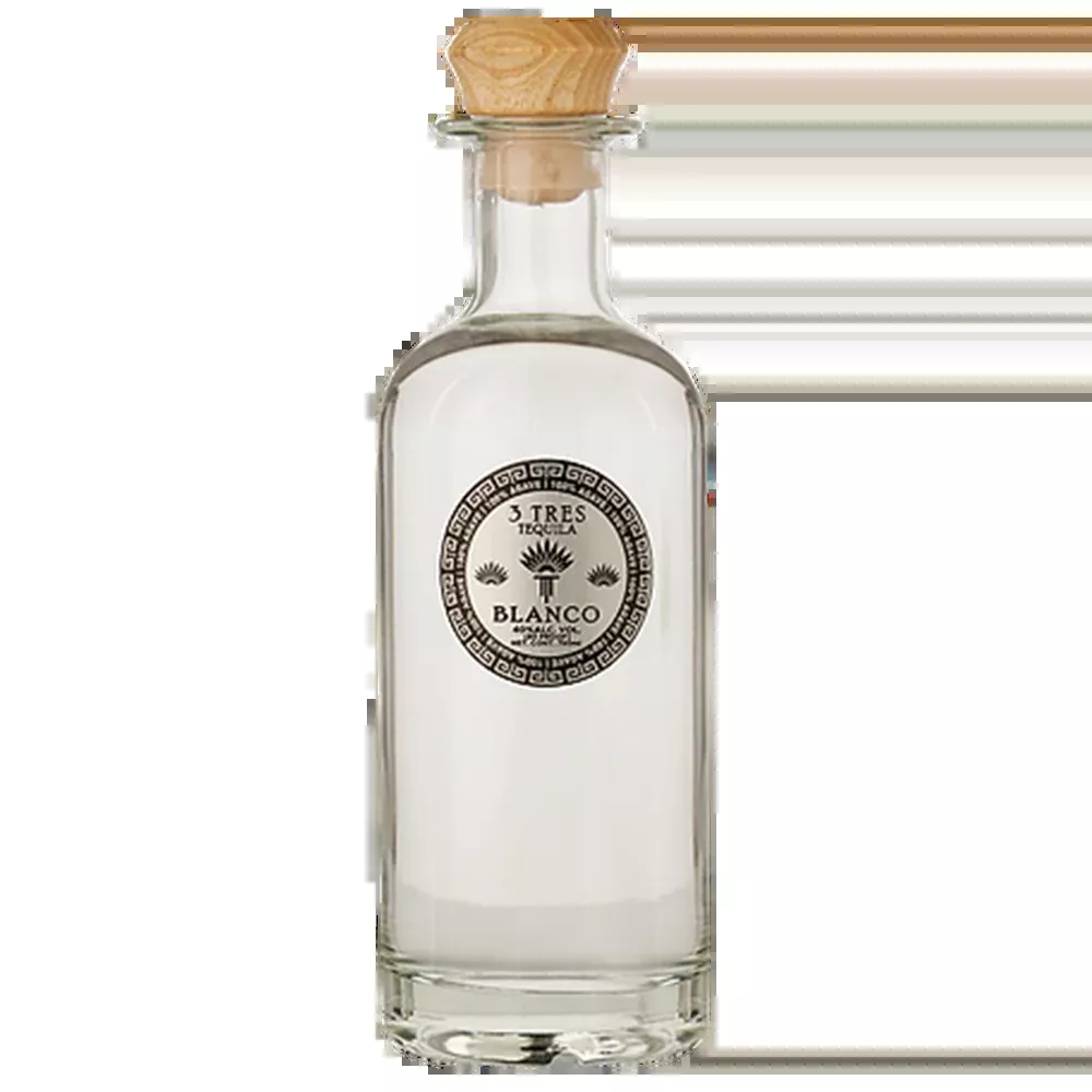 3 Tres Tequila Blanco 100% Agave