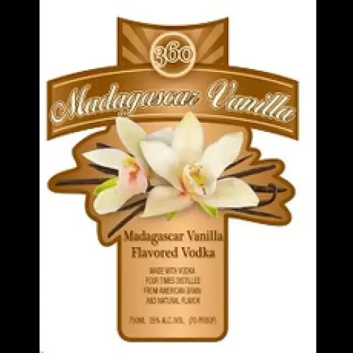 360 Vodka Madagascar Vanilla Vodka
