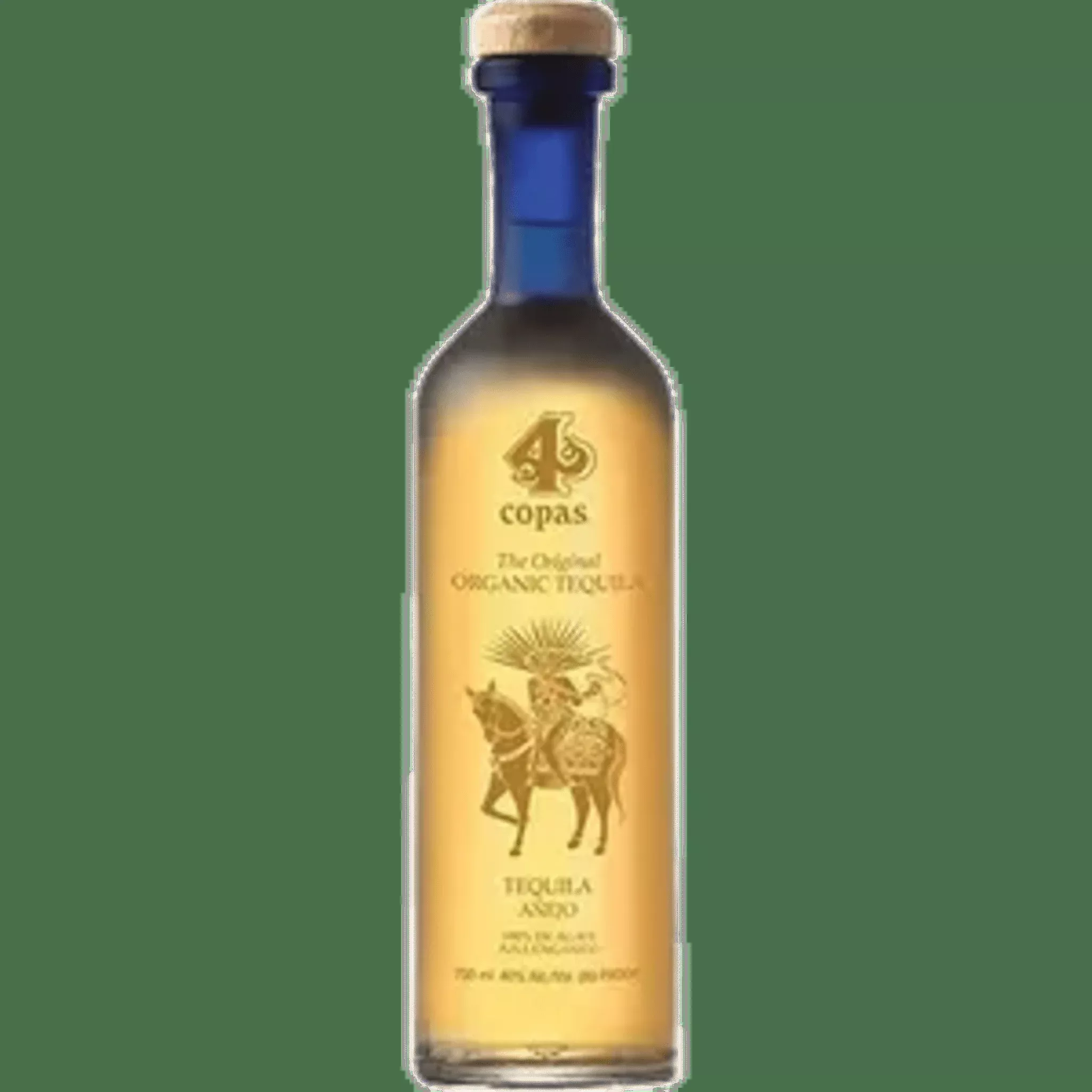 4 Copas Organic Añejo Tequila - 750ml