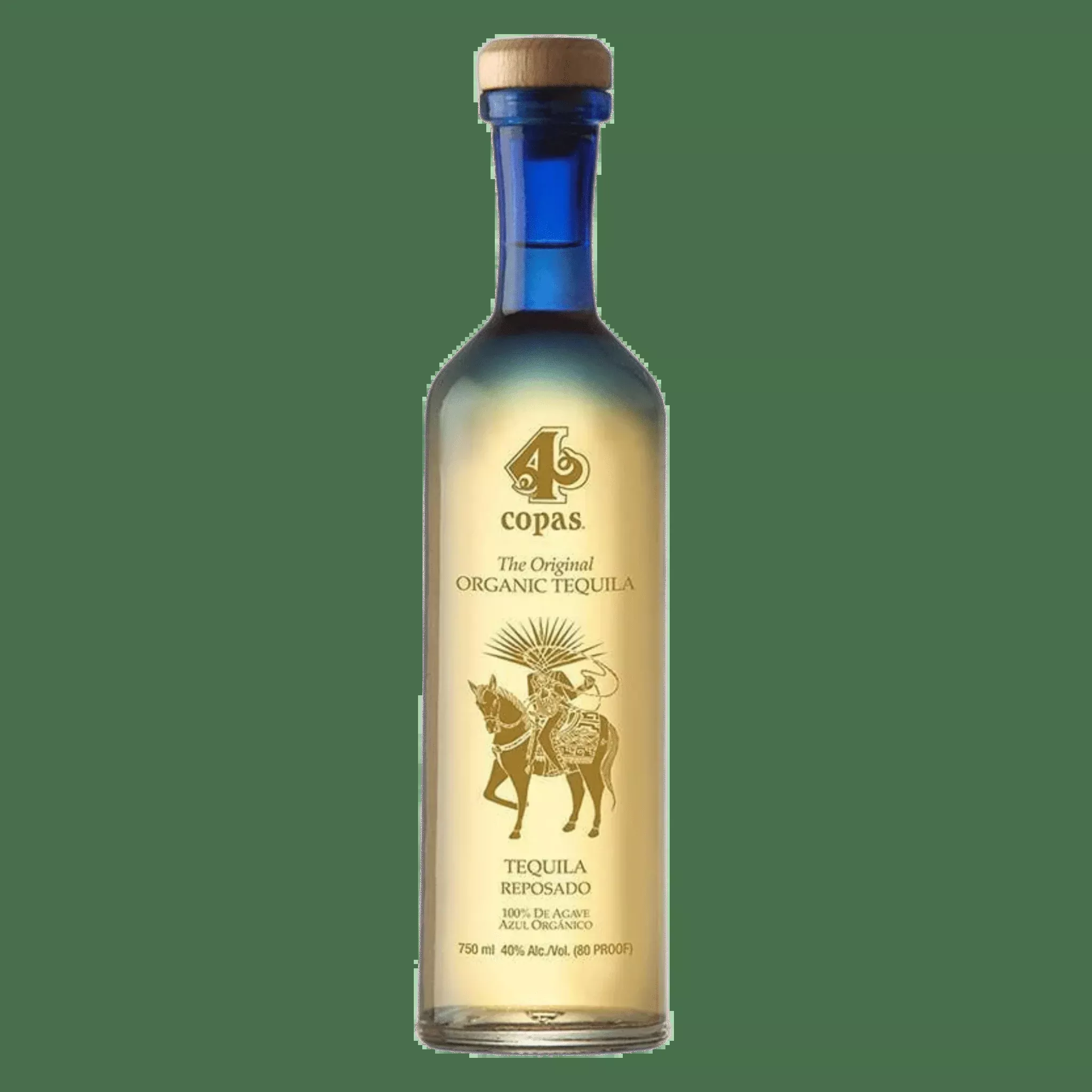 4 Copas Organic Reposado Tequila - 750ml