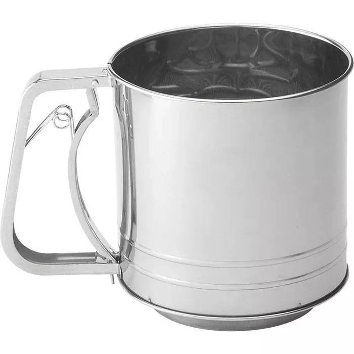 5 Cup Stainless Steel Squeeze Sifter