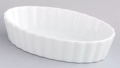5" x 1" Oval Creme Brulee Dish