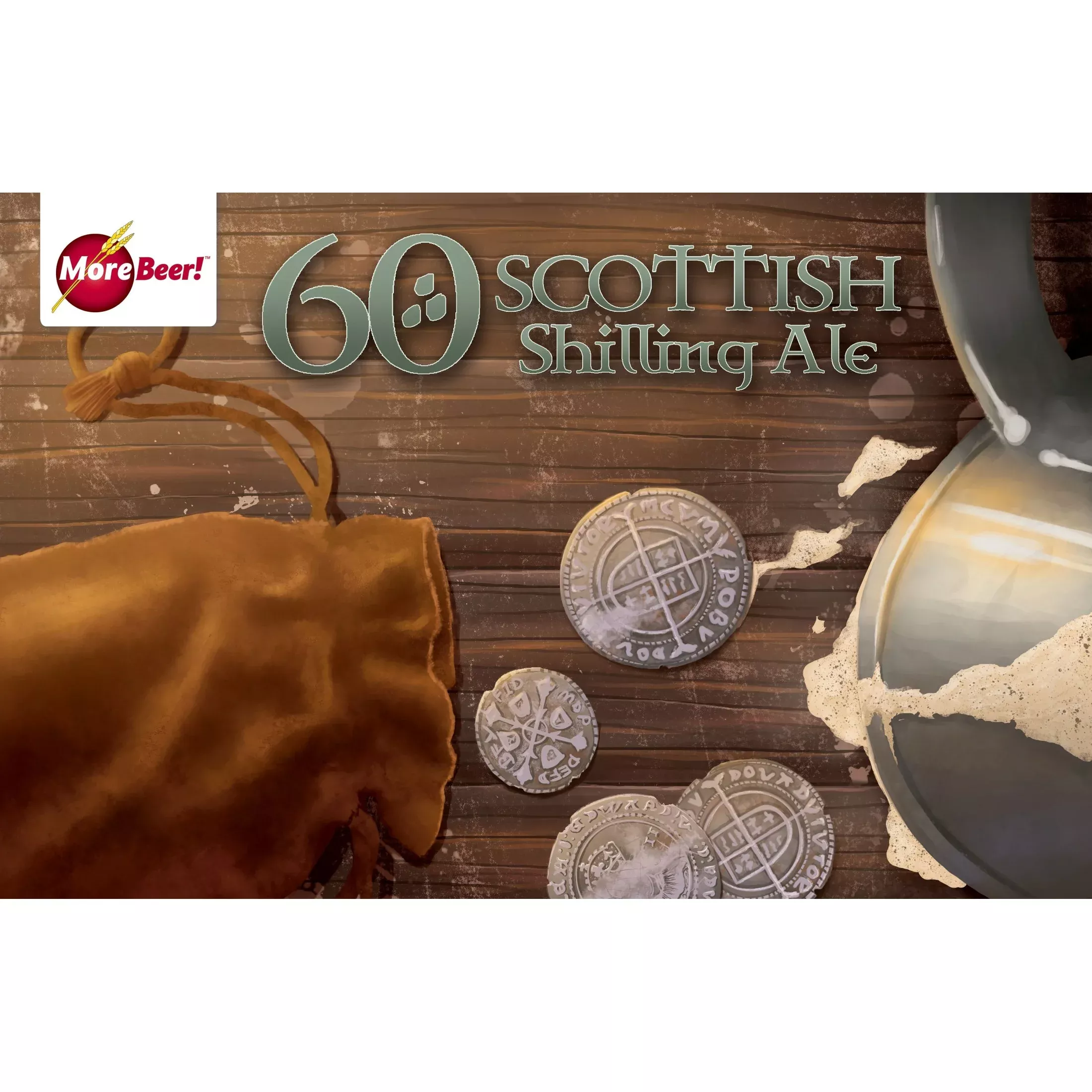 60 Shilling Scottish Ale | 5 Gallon Beer Recipe Kit | Extract