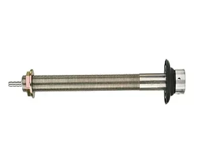 8-1/8" Brass Nipple Shank - 3/16" I.D. Bore