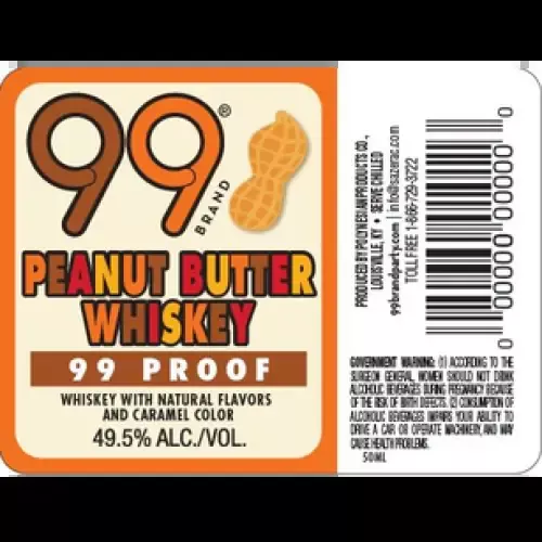 99 Brand Peanut Butter Whiskey