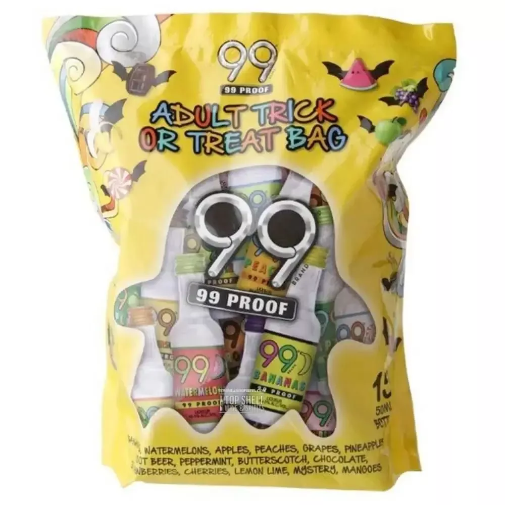 99 Brand Schnapps Adult Trick Or Treat Party Bag