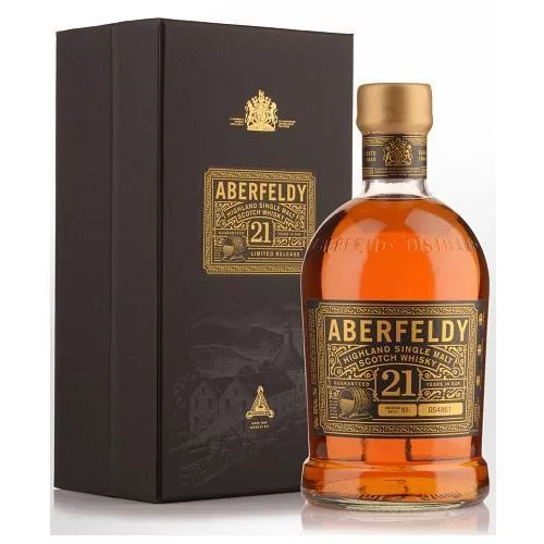 Aberfeldy 21 YR Highland SingleMalt Scotch Whiskey - 750ML