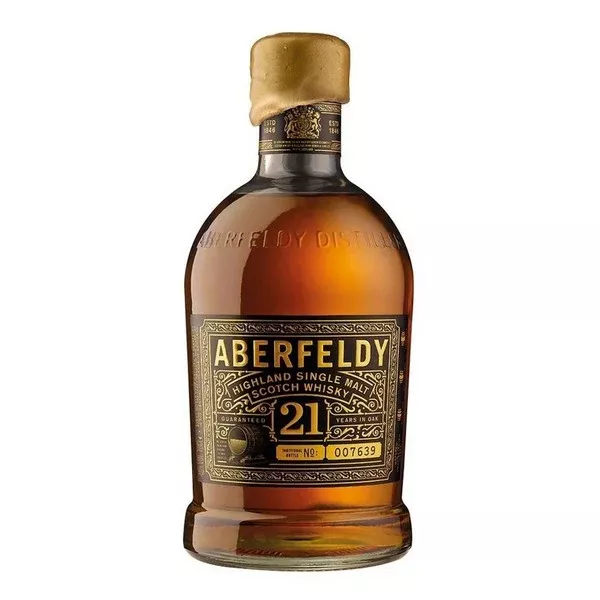 Aberfeldy Highlands Single Malt Whisky 21yr (wood box)