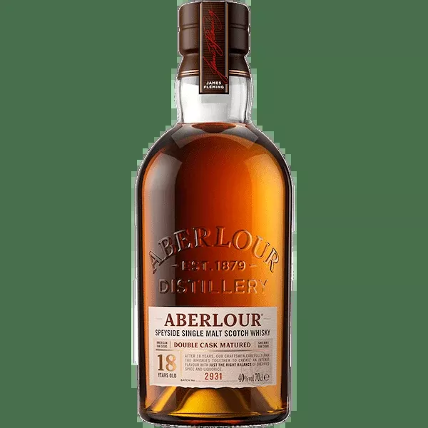 Aberlour 18 Year Double Cask Matured Speyside Single Malt Scotch Whisky 750ml