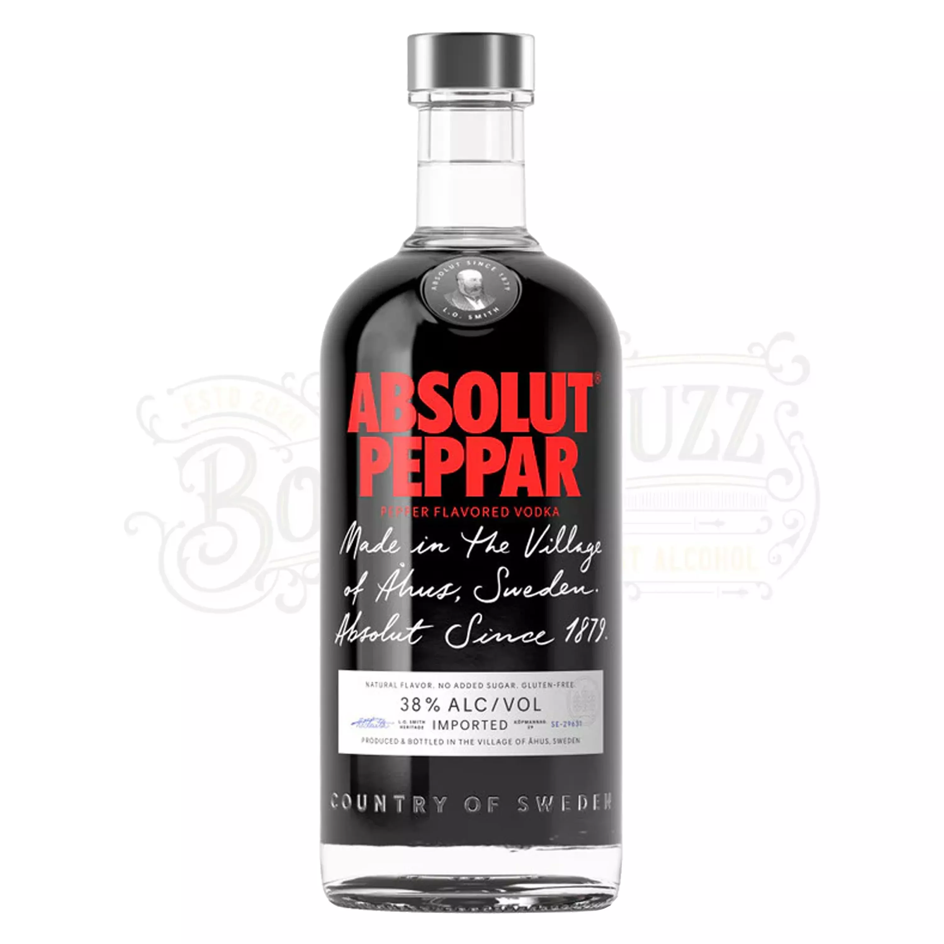 Absolut Chili Pepper Flavored Vodka Peppar 1L