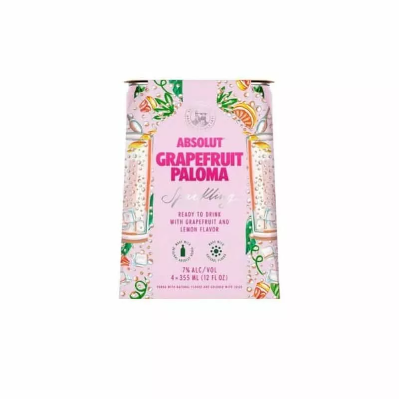 ABSOLUT GRAPEFRUIT PALOMA 4PK