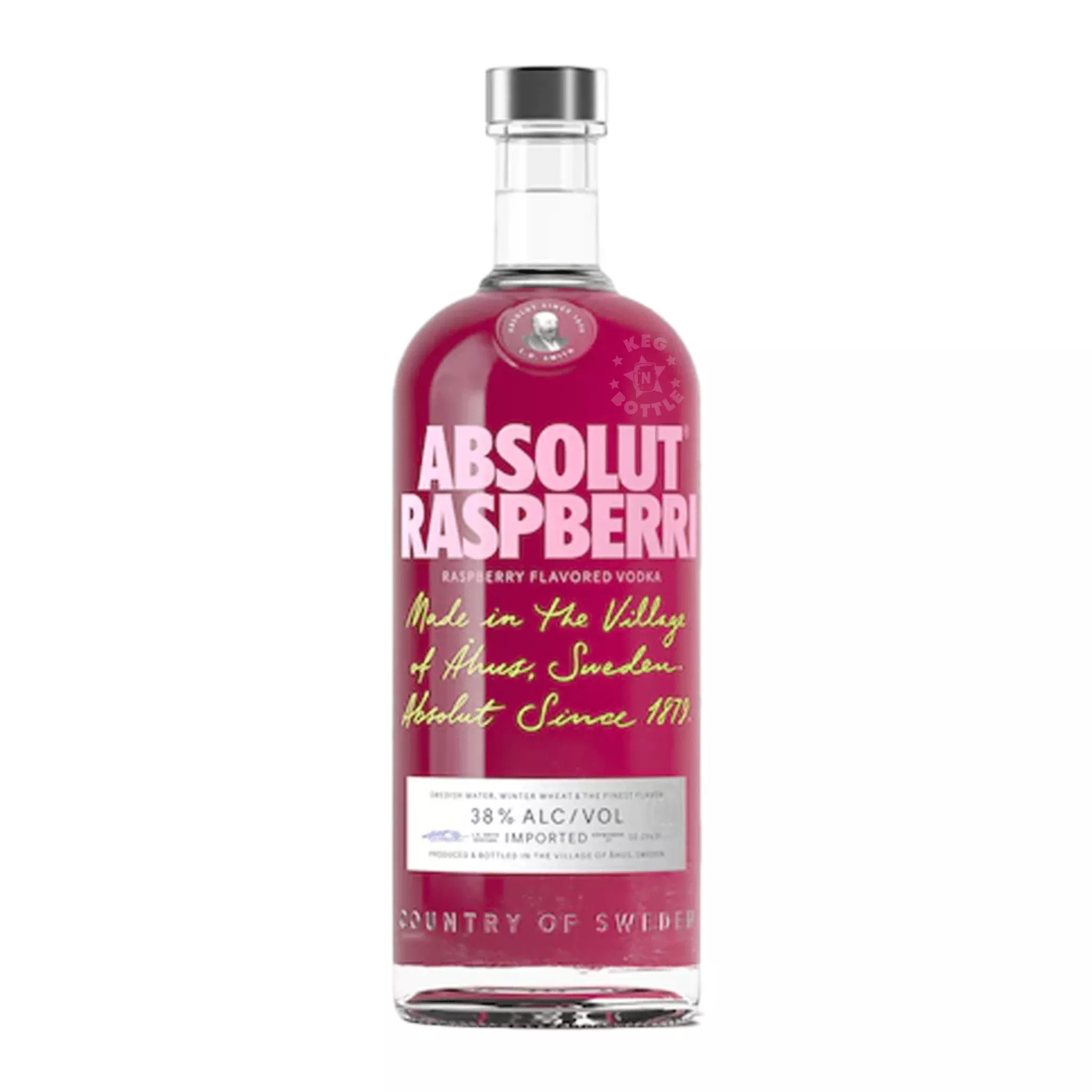 Absolut Raspberri Vodka (750 ml)