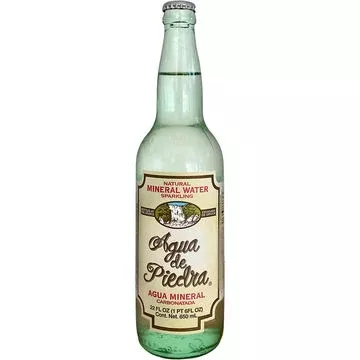 Agua de Piedra Carbonated Mineral Water 22-Oz