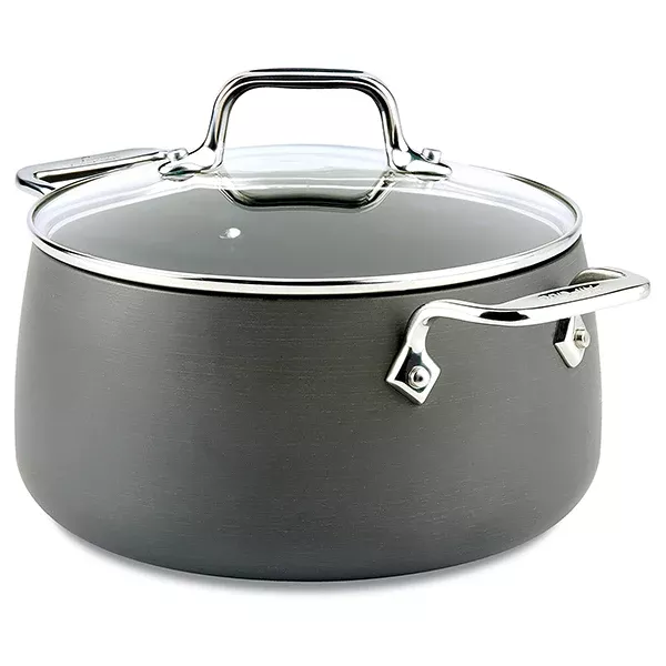All-Clad HA1 Expert Nonstick 4 Quart Soup Pot with Lid