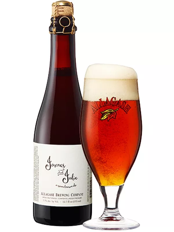 Allagash Brewing James & Julie Sour Brown Ale