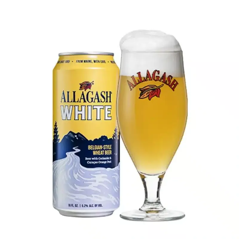 ALLAGASH WHITE CAN 4PK
