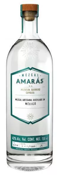 Amaras Mezcal Joven Cupreata 750ml