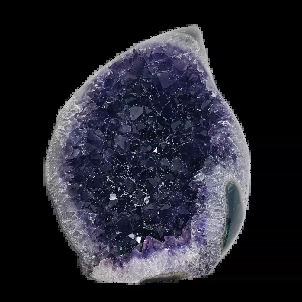 Amethyst Flame Geode