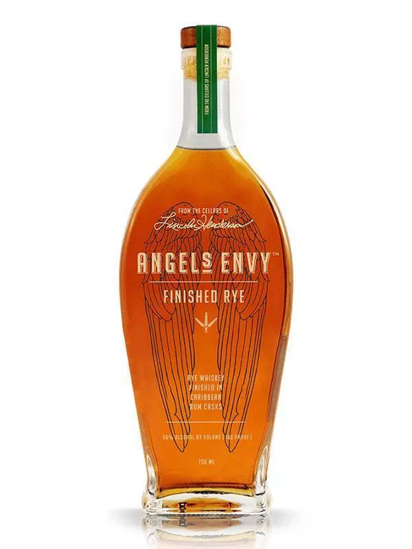 Angel's Envy Rye Whiskey Finished in Caribbean Rum Casks