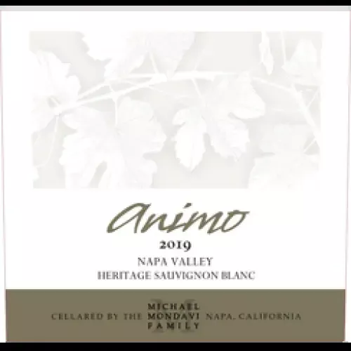 Animo Sauvignon Blanc Heritage Napa Valley 2019