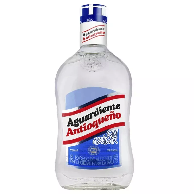 Antioqueño Aguardiente Sin Azccar 750ml