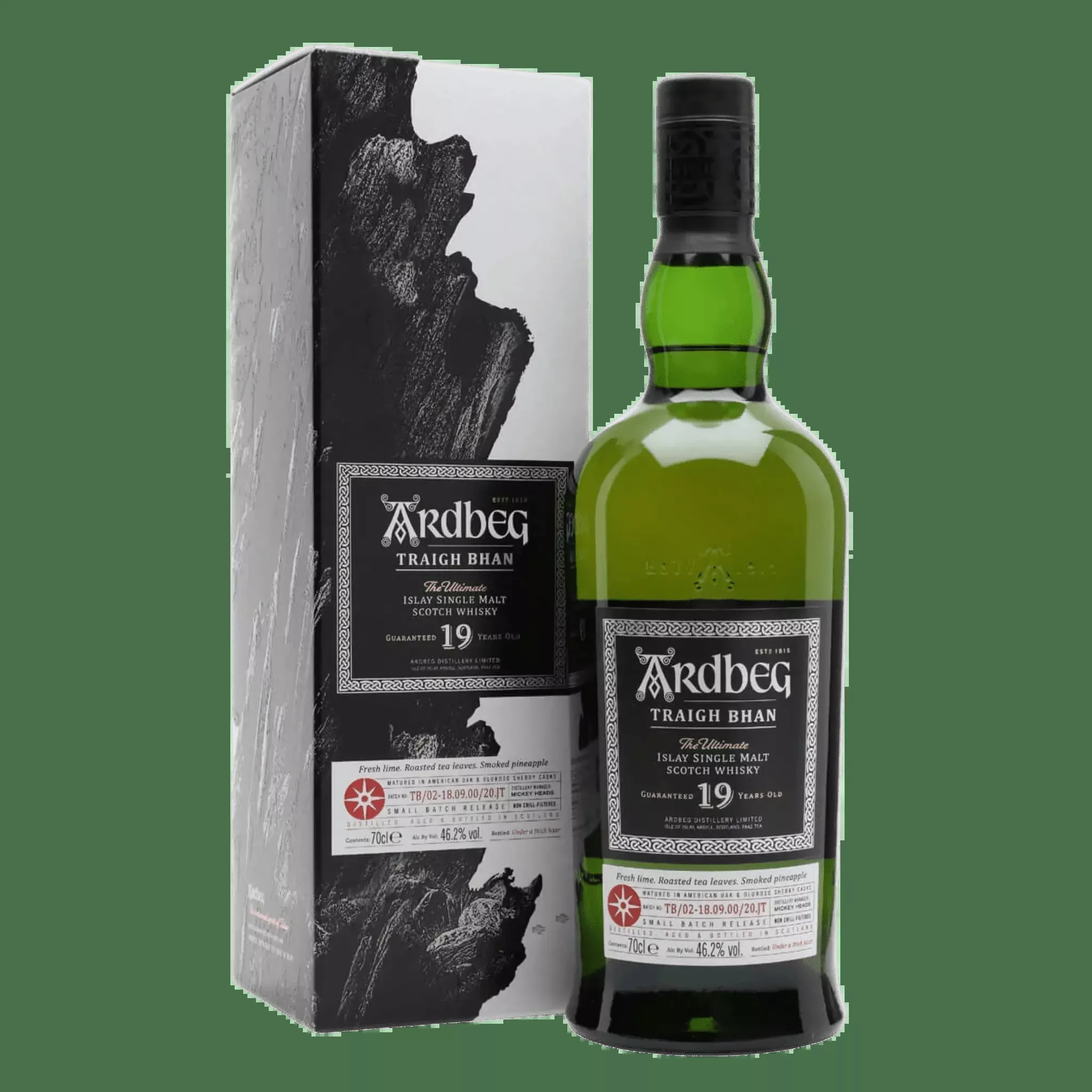 Ardbeg Traigh Bhan 19 Year Old Batch 02 Islay Single Malt Scotch Whisky 700ml
