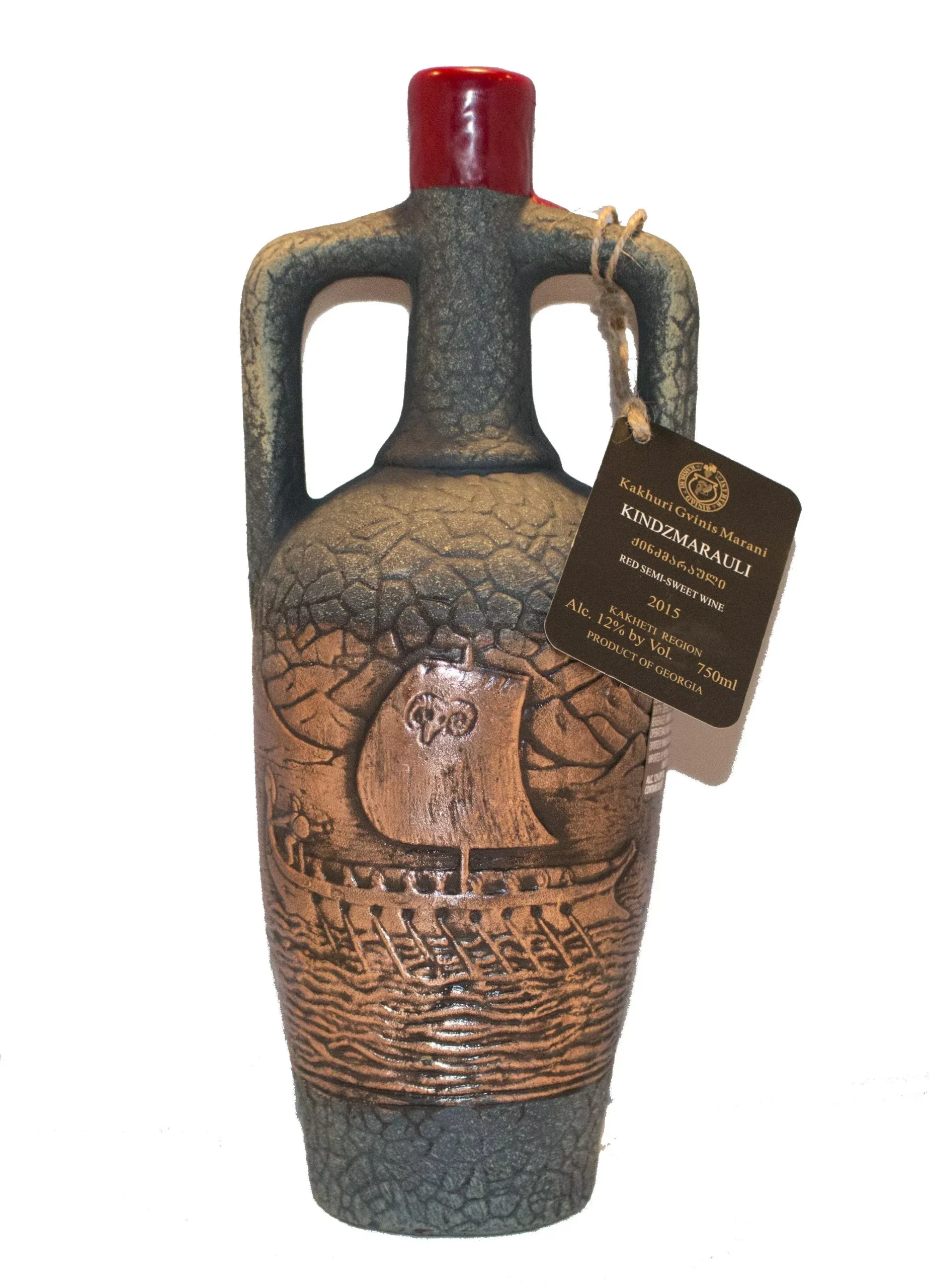 Artevani Kindzmarauli Argo Ceramic Semi Sweet (Ship) 750ml