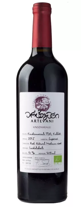 Artevani Kindzmarauli Organic Semi Sweet 750ml