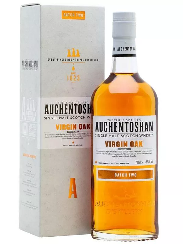 Auchentoshan Virgin Oak Batch 2 Single Malt Scotch