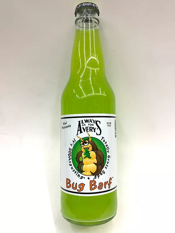 Avery's Bug Barf Kiwi Pineapple Soda 6-Pack
