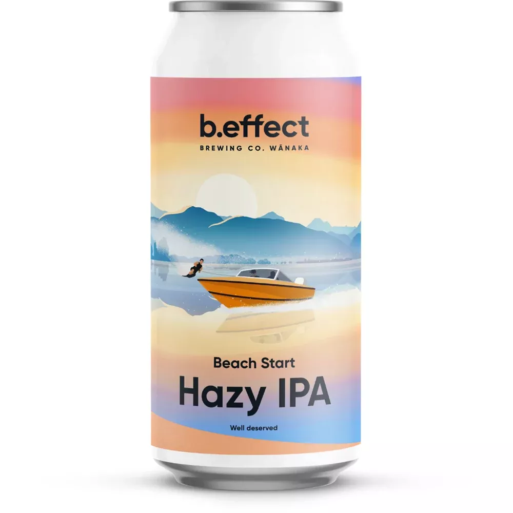 B.Effect Brewing Beach Start Hazy IPA 440mL