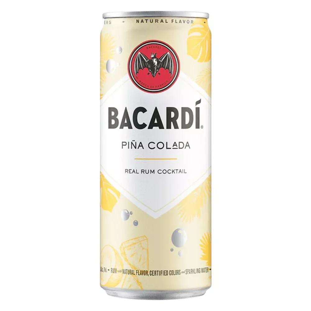 Bacardí Piña Colada Rum Cocktail 4pk