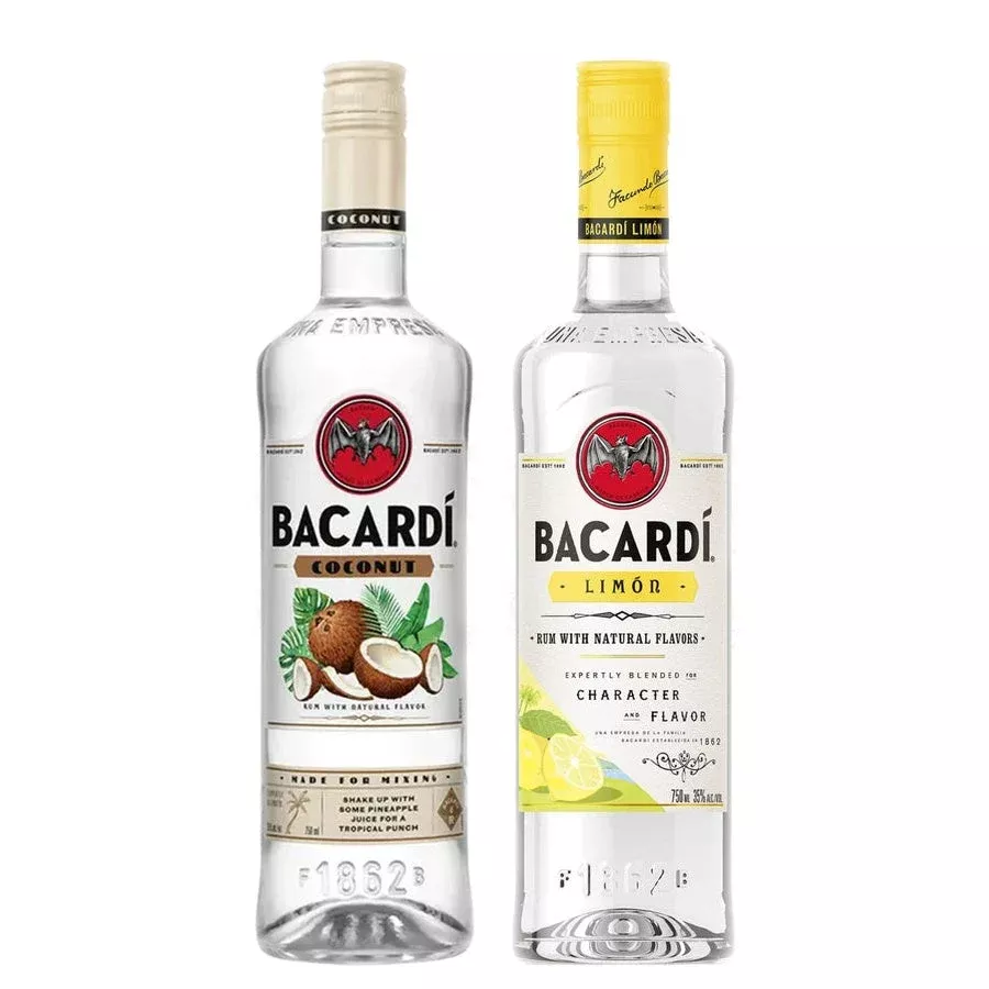 Bacardi Coco Rum & Bacardi Limon Bundle