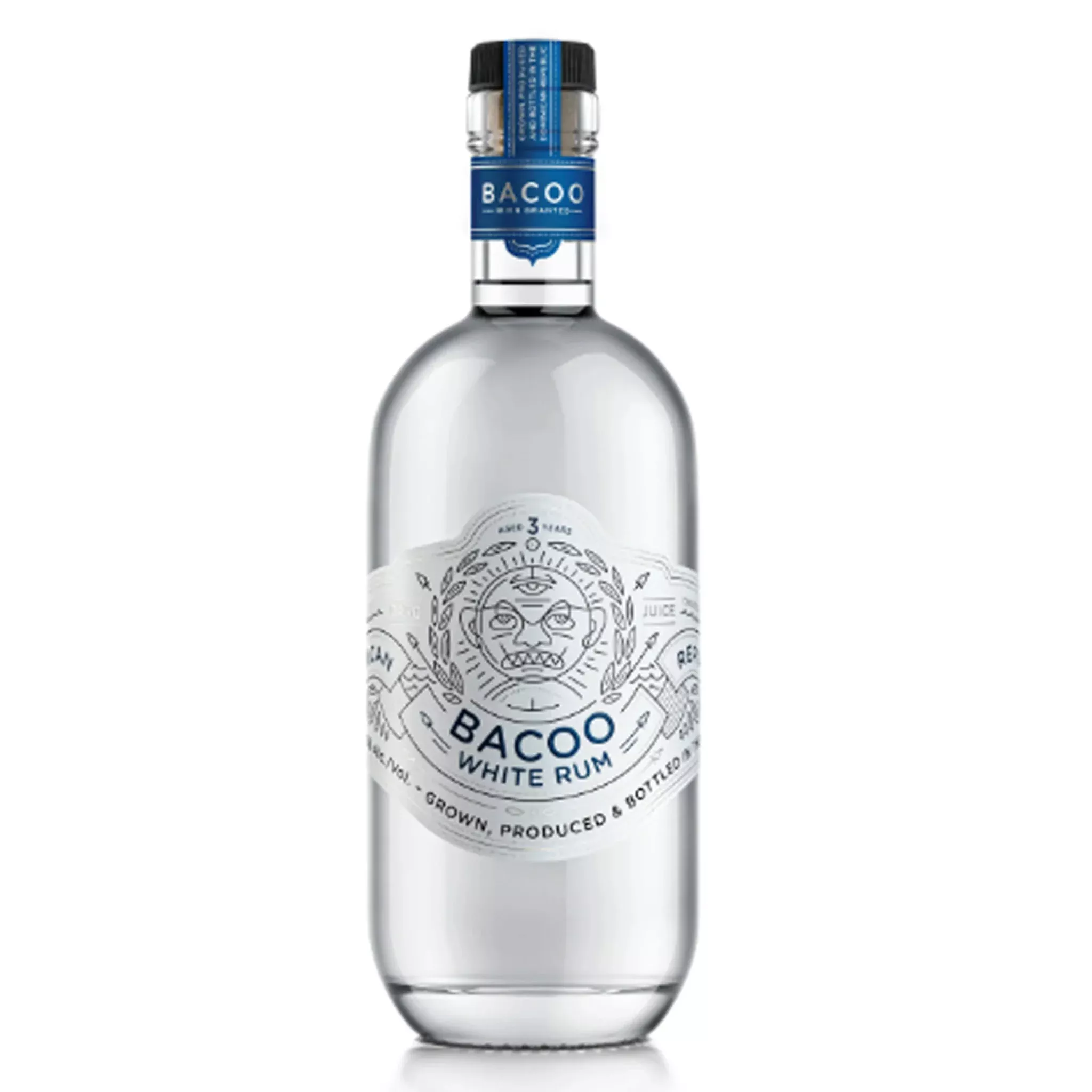 Bacoo 3 Year Dominican Aged Rum 750ml