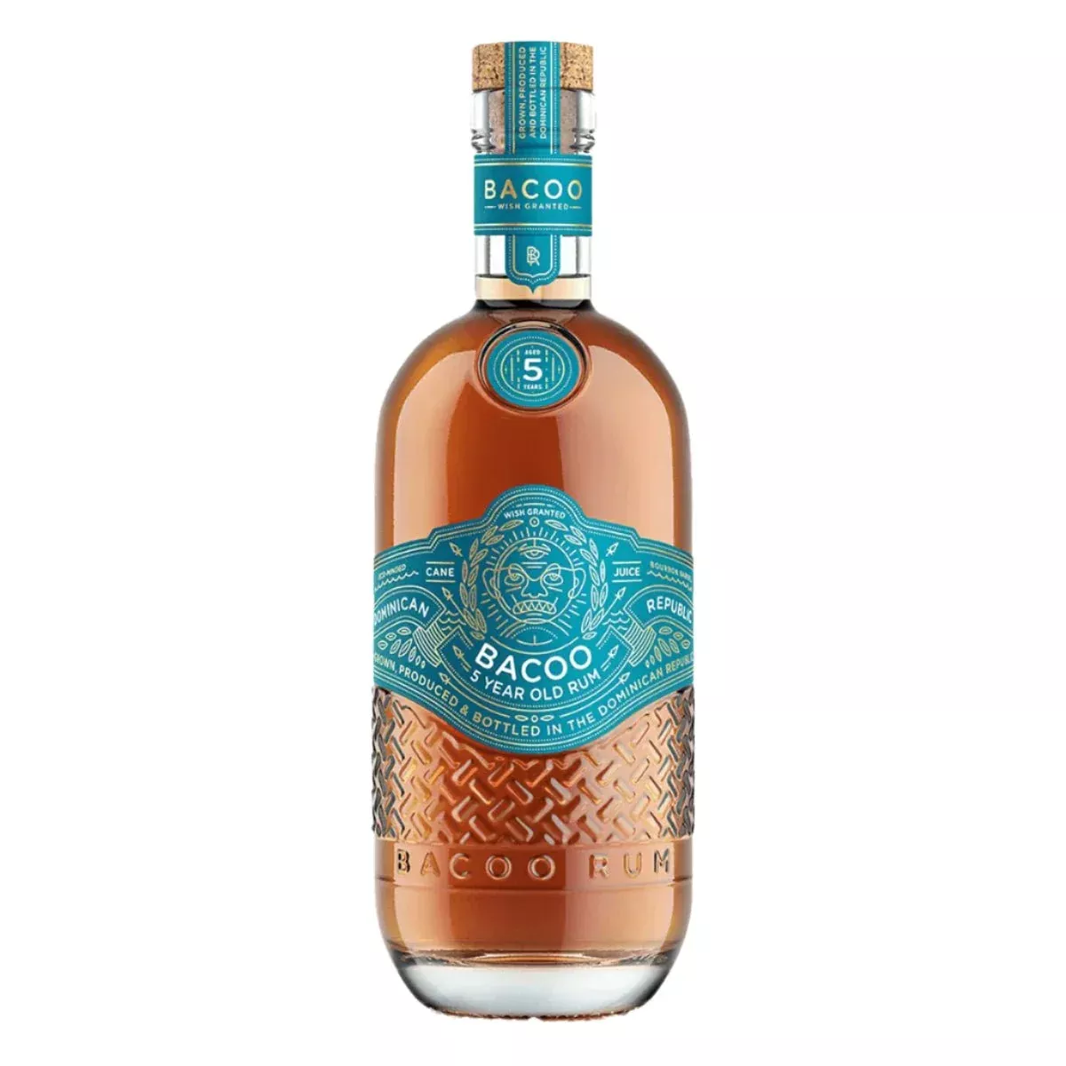 Bacoo 5 Year Dominican Aged Rum 750ml